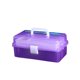 thumbnail image 3 of IFANLANDOR 1Ud Caja Organizadora Multifuncional De Plástico Morado Para Maquillaje Y Accesorios, 3 of 8
