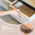 thumbnail image 3 of BEADCEST 2pcs Rustic Wood Cabinet Knobs Decorative Door Pulls for Home Use Multi Color 1.5in Diameter, 3 of 4