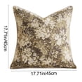 thumbnail image 3 of EGNMCR Home Decor, Room Decor, Wall Decor Pack Of 2 Vintage Floral Throw Pillow Covers 18x18 Boho Rural Accents Rectangular Rectangular Decorative Pillow Polyester fiber pillowcase, 3 of 6