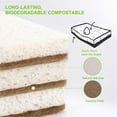 thumbnail image 3 of Eco-Friendly Natural Sponges for Dishes 12 Pack - Biodegradable Kitchen Sponge with Compostable Coc, 3 of 5