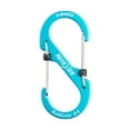 thumbnail image 2 of Nite Ize S-Biner SlideLock Aluminum - Size 4 - Blue - 4 Count (4 Pack), 2 of 9