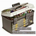 thumbnail image 2 of Plano Fishing Guide Series Five Utility Pro System Tackle Box, Graphite / Sandstone, 2 of 8