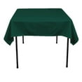 thumbnail image 1 of 30 pack 54" x 54" Square Overlay Tablecloth 100% polyester Wholesale Wedding", (Color: Hunter Green), 1 of 1