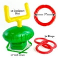 Way to Celebrate Inflatable Football Ring Toss Game