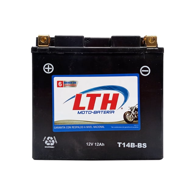 Lth T14B-Bs 12V 12Ah 170 Cca Bci para Moto
