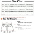 thumbnail image 2 of HTNBO Linen Shorts for Women Drawstring Loose Fit Beach Shorth Eigh Waist Wrap Hem Bermuda Casual Shorts, 2 of 8