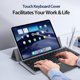 thumbnail image 5 of Multifunctional Bluetooth Keyboard Portable Slim Wireless Keyboard with Touchpad for Laptops / Table, 5 of 5
