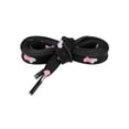 thumbnail image 2 of INSPIRE CHIC Flat Shoestrings Heart Printed Shoe Lace for Sneakers 1 Pair Black Pink Purple 140cm/55.1", 2 of 5