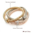 thumbnail image 5 of Floorora Gold Charm Bracelet Statement Piece, 1 Pack, 5 of 5