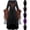 Orange, variant on Witch Dress for Women Lace Square Neck Batwing Sleeve Halloween Dresses Adult Gothic