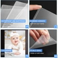 thumbnail image 4 of 2 Pcs 18 x 24 Inches Rigid Print Protectors Clear Hard Plastic Sheet Protectors Poster Sleeves for Protect Store and Display Photographs, Prints and Documents, 4 of 7