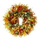 thumbnail image 1 of Guirnalda De Hojas De Eucalipto De 12 Pulgadas, Adorno De Otoño, Corona De Eucalipto Artificial De Plástico, Corona De Decoración Rústica Para Puerta Delantera De Casa De Campo matsuzay HA014950-00, 1 of 7