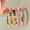 Pink Love Oil Dripping Suit, variant on Titanium Steel Bracelet Women's High Sense Oil Drop Peach Heart Diamond