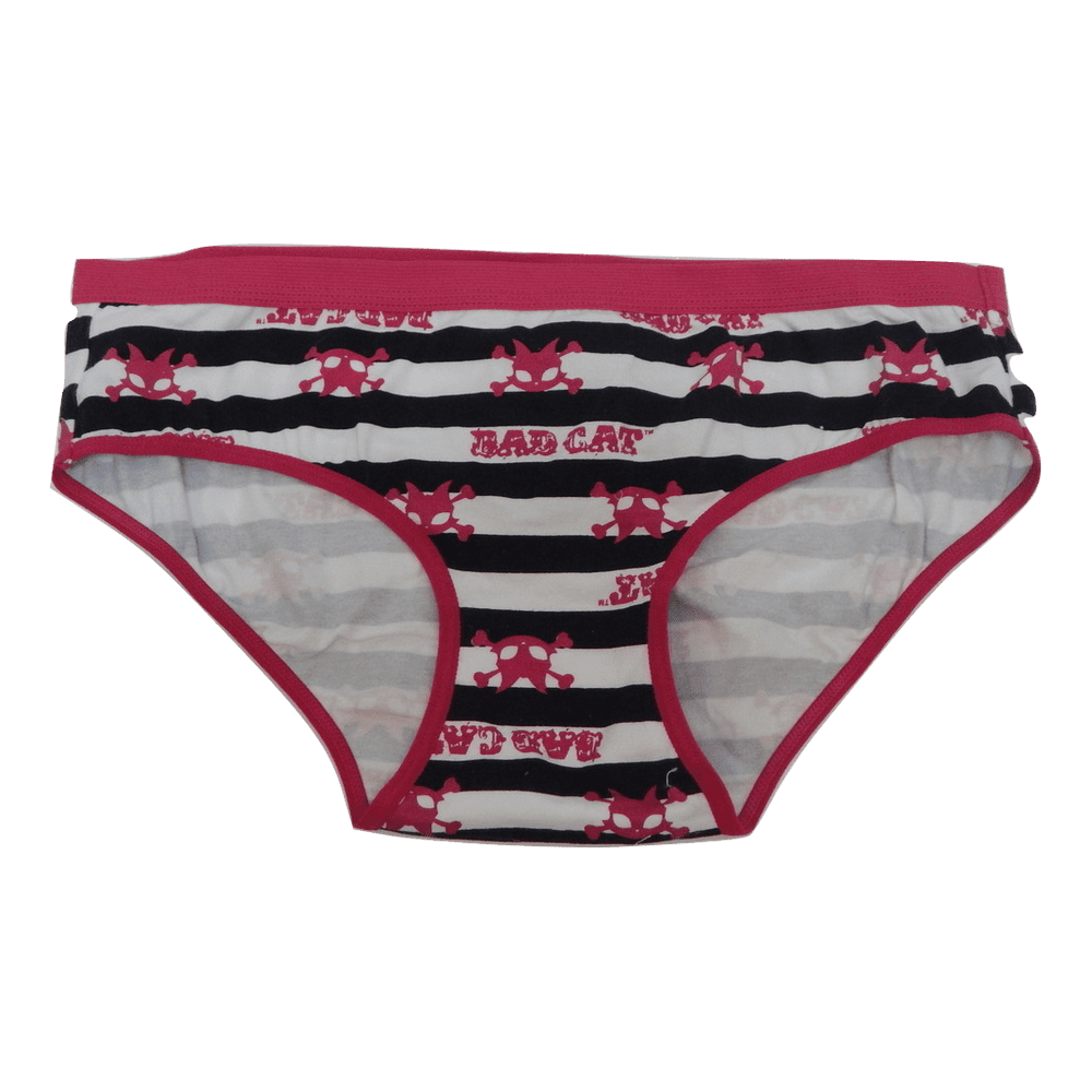 Mighty Fine Bad Cat Women Juniors Panty Comfort Waistband Panties