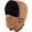 Brown, variant on Aviator Trapper Hat for Men Women Faux  Warm Winter Hat with Ear Flaps Faux Suede Ushanka Cold Weather Hats