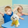 thumbnail image 4 of XIANXIAN Teddy Dog Stuffed Animals for Girls and Boys, 7.9-inch, Stuffed Puppy Plush Toys, Cute Teddy Dog Plushies as Birthday Gifts and Easter Basket Stuffers for Baby, Teens, Soft Animals Plush Toy, 4 of 6