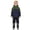 Green, variant on Playtopia Boys Winter Coat, Big‑Kids 2‑Piece Windproof Ski Jacket & Snow Pants Outdoor Fleece‑Lined Tracksuit Outfit, Nylon Fabric, Yellow,Green,Blue, Size 104‑134