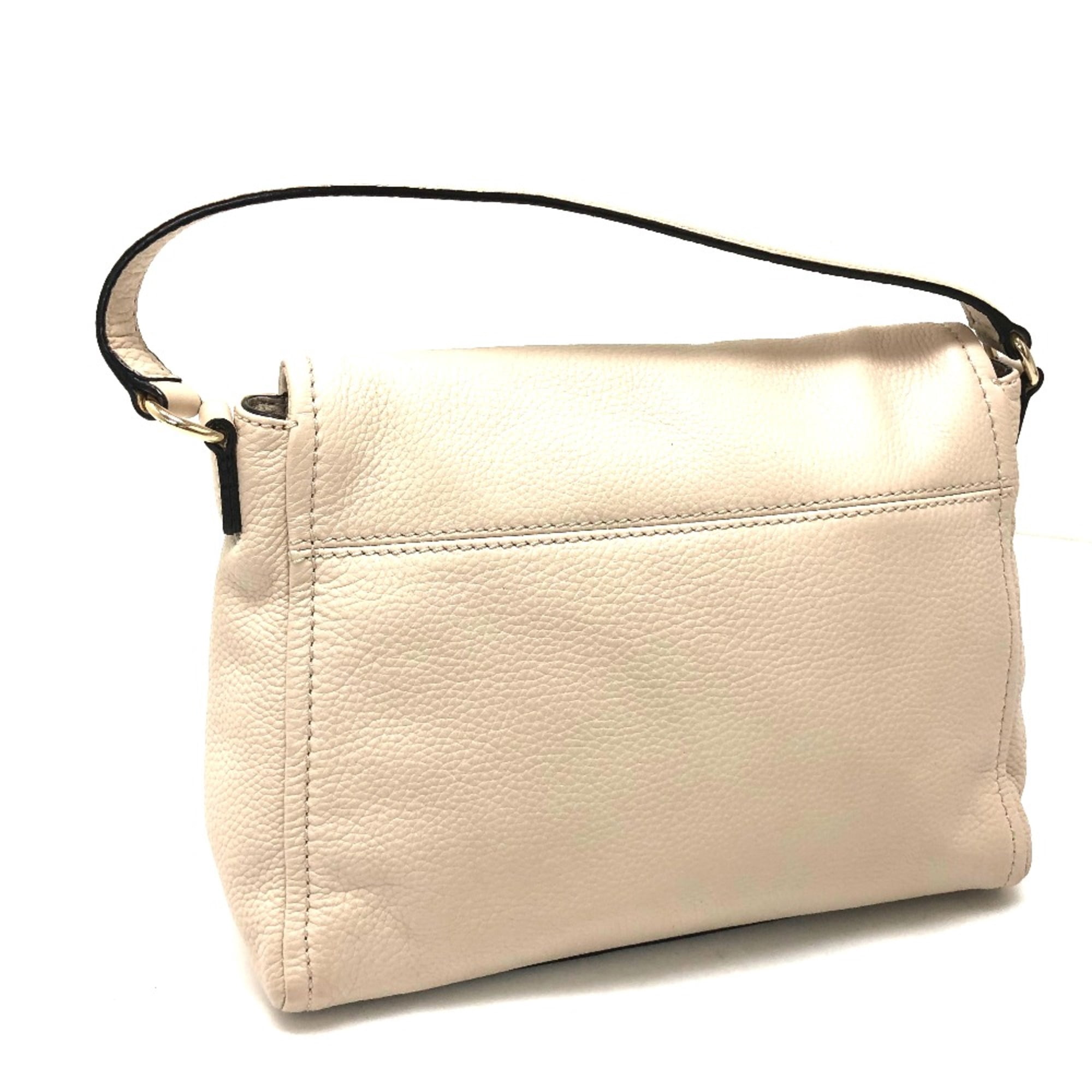 Pre-Owned Kate Spade PXRU6223 Crossbody Bag 2WAY Hand Bag Shoulder Bag Light Beige (Good)