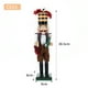 thumbnail image 1 of Marioneta de Cascanueces de Navidad para decoración de escritorio, adorno creativo de soldado, regalo de cumpleaños, 1 piezas, 40cm, 1 of 5