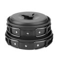 thumbnail image 2 of Portable Cookware, 8Pcs/set Aluminum Alloy Portable Cookware, Travel For Outdoor, 2 of 8