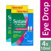 (2 pack) Systane Ultra Lubricant Eye Drops High Performance, 4 Total 0.33 fl oz Bottles