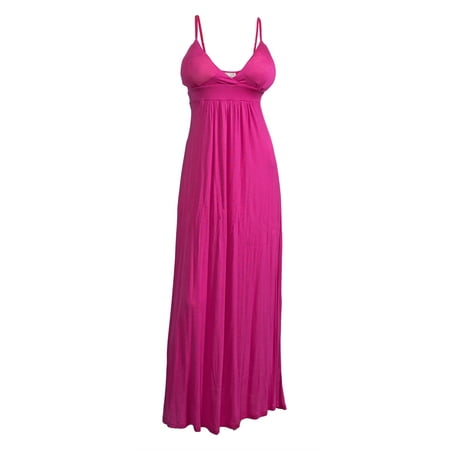 eVogues Apparel - Plus Size Sexy Pink Cocktail Maxi Dress - Walmart.com