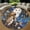 Barn Owl2, variant on Circle Area Rug, Village Washable Non-Slip Floor Carpet, Soft Rug for Living Room Bedroom Decor 24 Inch