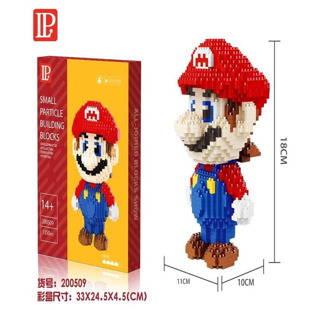 Disney 26 estilos Stitch Spiderman bloques bloques juguetes de construcción dibujos animados personajes de Anime enseñanza juguete para niños Legoeing xuanjing unisex