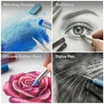 thumbnail image 4 of Set de herramientas para dibujo COLOUR BLOCK de 30 piezas con pasteles suaves y más, 4 of 9