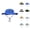 Blue, variant on Kids Lightweight Waterproof Bucket Hat Cartoon Print Sun Protection Fishing Cap Breathable Quick Dry Outdoor Sun Hat for Boys Girls Age 2-8 Beach Travel Camping Hiking Summer Adventure Daily Wear