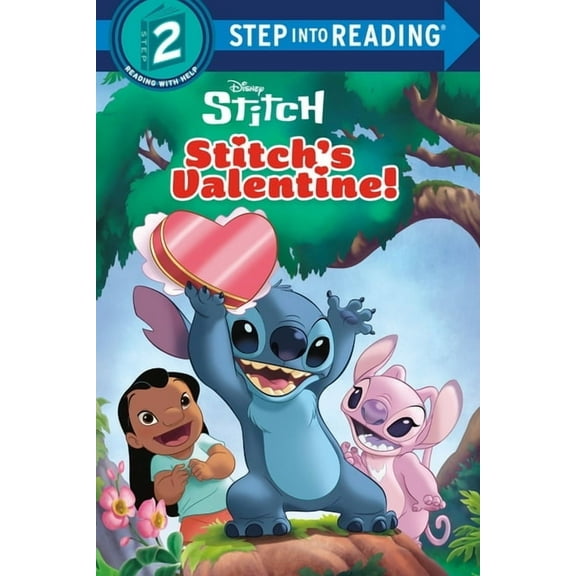 Step Into Reading Stitch's Valentine! (Disney Stitch), (Paperback)