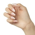 thumbnail image 6 of KISS Classy Press-On Nails, 'The BOSS', Glittery French, Medium Coffin, 31 Ct., 6 of 7