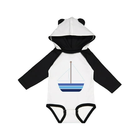 

Inktastic Sailboat Nautical Sailing Gift Baby Boy or Baby Girl Long Sleeve Bodysuit