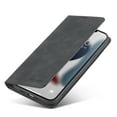 thumbnail image 3 of Mantto Case for iPhone 14, Premium Leather RFID Blocking Credit Card Slots Wallet Retro Folio Case Magnetic Clasp Flip Kickstand Shockproof Full Protection Phone Cover, Black, 3 of 8