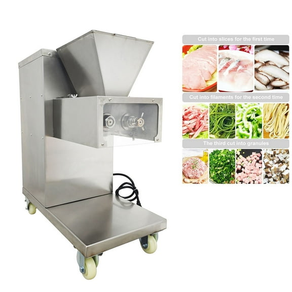 Commercial TJ-180L Electric Meat Slicer 6mm Blade Pork Meat Cutter Slicer 1100 Watts