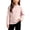 Pink -AJ10, variant on Resicozy Girls Long Sleeve Shirts Ribbed Tops Lettuce Trim T-Shirts, Crew Neck Basic Tees, Cute Teens Stretch Blouses, for Kids 2-12 Years Black 120