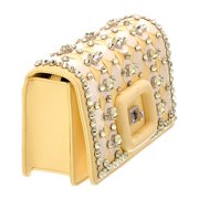 Roger Vivier Logo Leather Shoulder Bag, Yellow