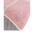 thumbnail image 7 of Unique Loom Trellis Frieze Collection Area Rug - Rounded (7' Round Light Pink/Ivory), 7 of 7