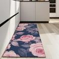 thumbnail image 4 of Pioneer Flower Floral Print Pattern Kitchen Rug Mat,Kitchen Runner Rugs Non Skid Washable,Decorative Kitchen Floor Mats for Kitchen,Sink,Laundry,17"X47", 4 of 5