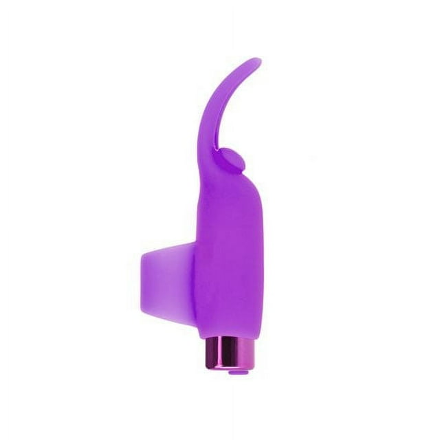 Powerbullet Teasing Tongue Finger Vibrator, Purple