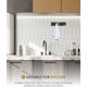 thumbnail image 3 of Juego de 2 ganchos para baño, ganchos para toallas impermeables negros, ganchos para toallas plegables para baños, ganchos para abrigos modernos, ganchos para batas negros, baño moderno, 3 of 5