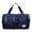 Dark Blue, variant on Quilted Travel Duffle Bag, Large Capacity Weekender Overnight Bag with Dry Wet Separation Pocket & Detachable Shoulder Strap, Waterproof Gym Duffle Bag for Women