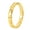 Gold, variant on Women's Stainless Steel Simple Lover Heart Skinny Stackable Ring Promise Sweet Jewellery Gold Size 10