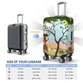 thumbnail image 6 of Bingfone African Women In Mountain Landscape Luggage Cover Washable Suitcase Cover Protector Anti-Scratch Suitcase Cover Fits 18-32 Inch Luggage (without luggage), 6 of 9