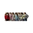 thumbnail image 3 of FOCUSNORM Cardigan en Tricot pour Femmes Manches Longues Noué Veste Décontractée Unie Automne pour Usage Quotidien Rue, 3 of 7