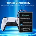 thumbnail image 2 of HENF-PS5 Controller Battery, 4000mAh LIP1708 PS5 Battery Replacement for Sony PS5 PlayStation 5 DualSense CFI-ZCT1W Wireless Controller with Tool Set (Not Fit DualSense Edge), 2 of 4