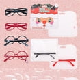 thumbnail image 5 of Paquete de 12 gafas con montura, gafas de mago coloridas, gafas sin lentes para niños, accesorios diarios para fiestas de disfraces, 5 of 5
