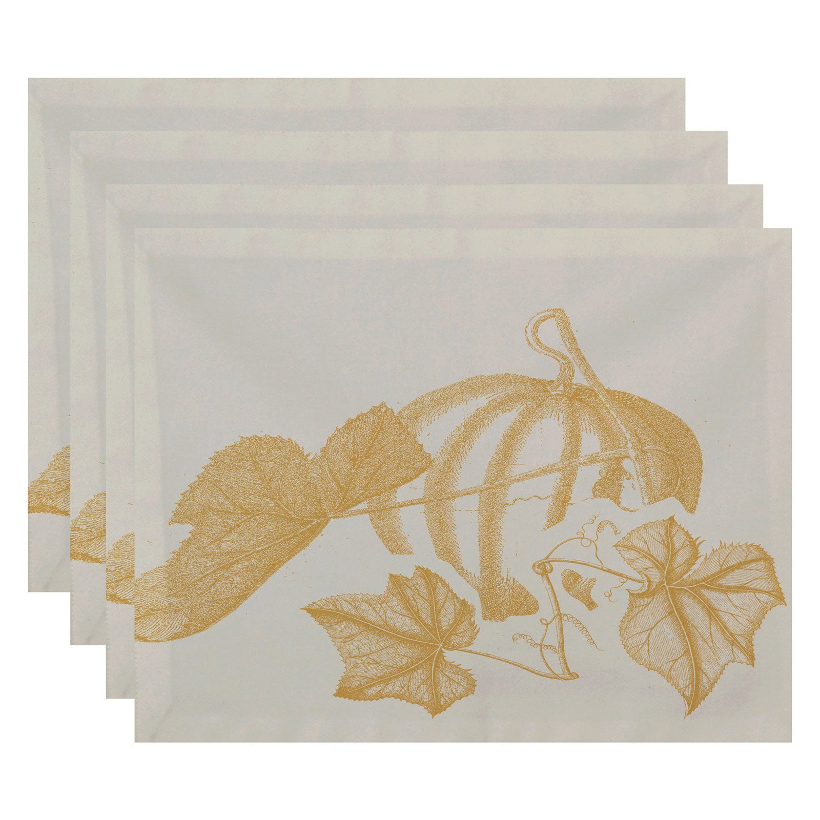 Simply Daisy 18" x 14" Stagecoach Floral Print Placemats, Set of 4