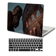 thumbnail image 5 of KSK KAISHEK Compatible Old MacBook Air 13 inchs Case 2010-2017 Rel. Model A1369 & A1466, Plastic Hard Shell Cover + Black Keyboard Cover, Flower 1065, 5 of 5