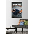 thumbnail image 2 of NFL Chicago Bears - Helmet 16 Wall Poster with Push Pins, 22.375" x 34", 2 of 3